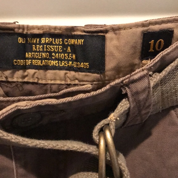 Old Navy CARGOS Khakis Adjustable Waist - Picture 5 of 7